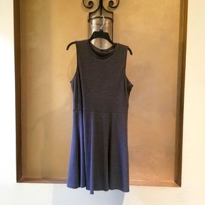 Apt 9 Gray Ribbed Dress
